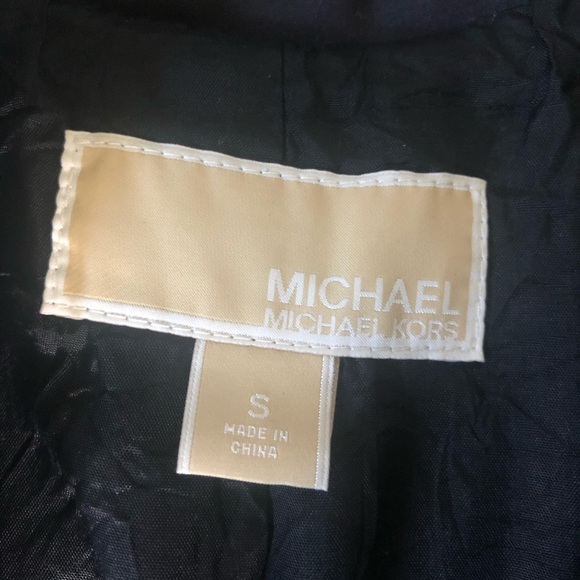 Navy Trench with Gold Details - Picture 2 of 4